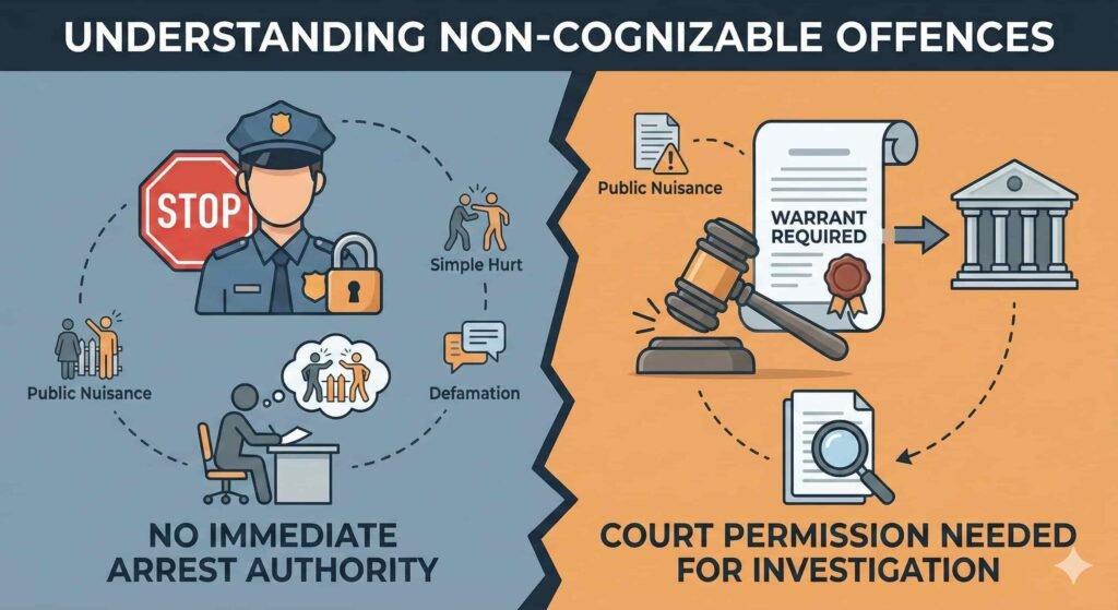 What is a Non-Cognizable Offence?